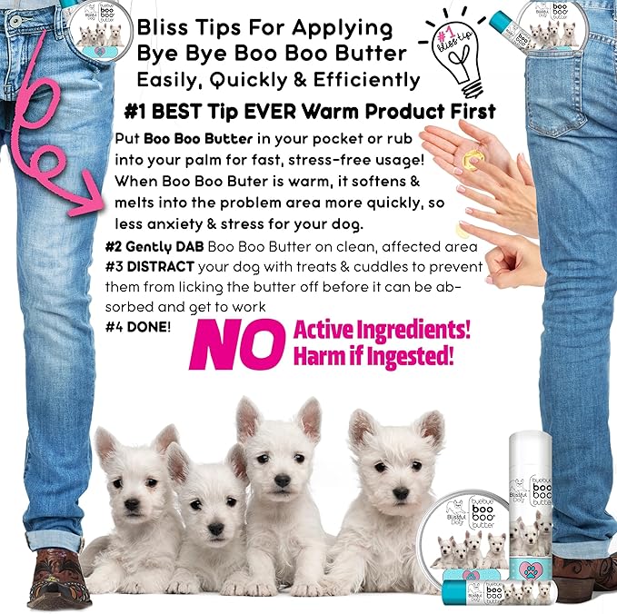 The Blissful Dog West Highland Terrier Boo Butter, 4 oz