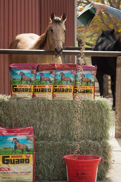 Horse Guard 40 lb, Equine Vitamin Mineral Supplement with Organic Selenium &amp; Vitamin E