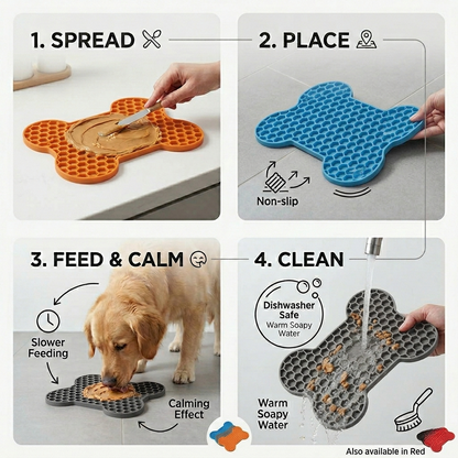 Silicone Slow Feed Lick Mat