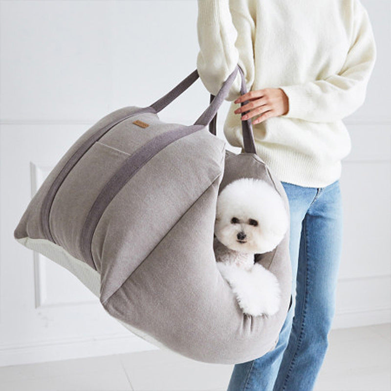 Pet Dog Car Carrier Seat Waterproof Basket Portable Car Seat Safety Travelling Mesh Hanging Bags Breathable Beds &amp; Sofas