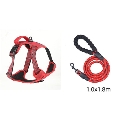 Reflective No-Pull Dog Harness Vest — Single &amp; Set Options