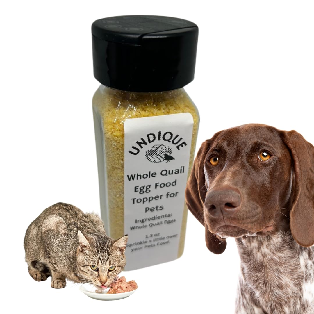 Quailicious Boost Pet Food Enhancer - Healthy Dog Food Topper with Whole Quail Eggs - Pet Health Supplements for Energy, Immune Function, Shiny Coat &amp; Skin - Omega-3 &amp; Omega-6 Rich