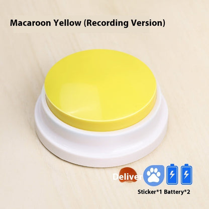 Pet Communication Button Dog Voice Toy