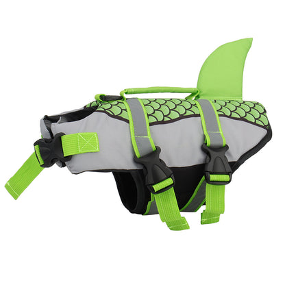 Dog Life Jacket with Rescue Handle — 5 Colors, Sizes XS–2XL