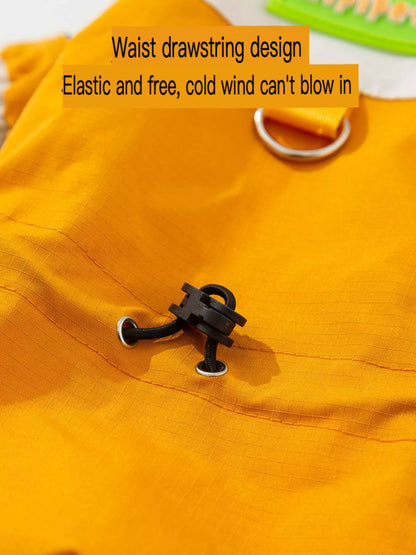 Color Block Warm Pet Jumpsuit