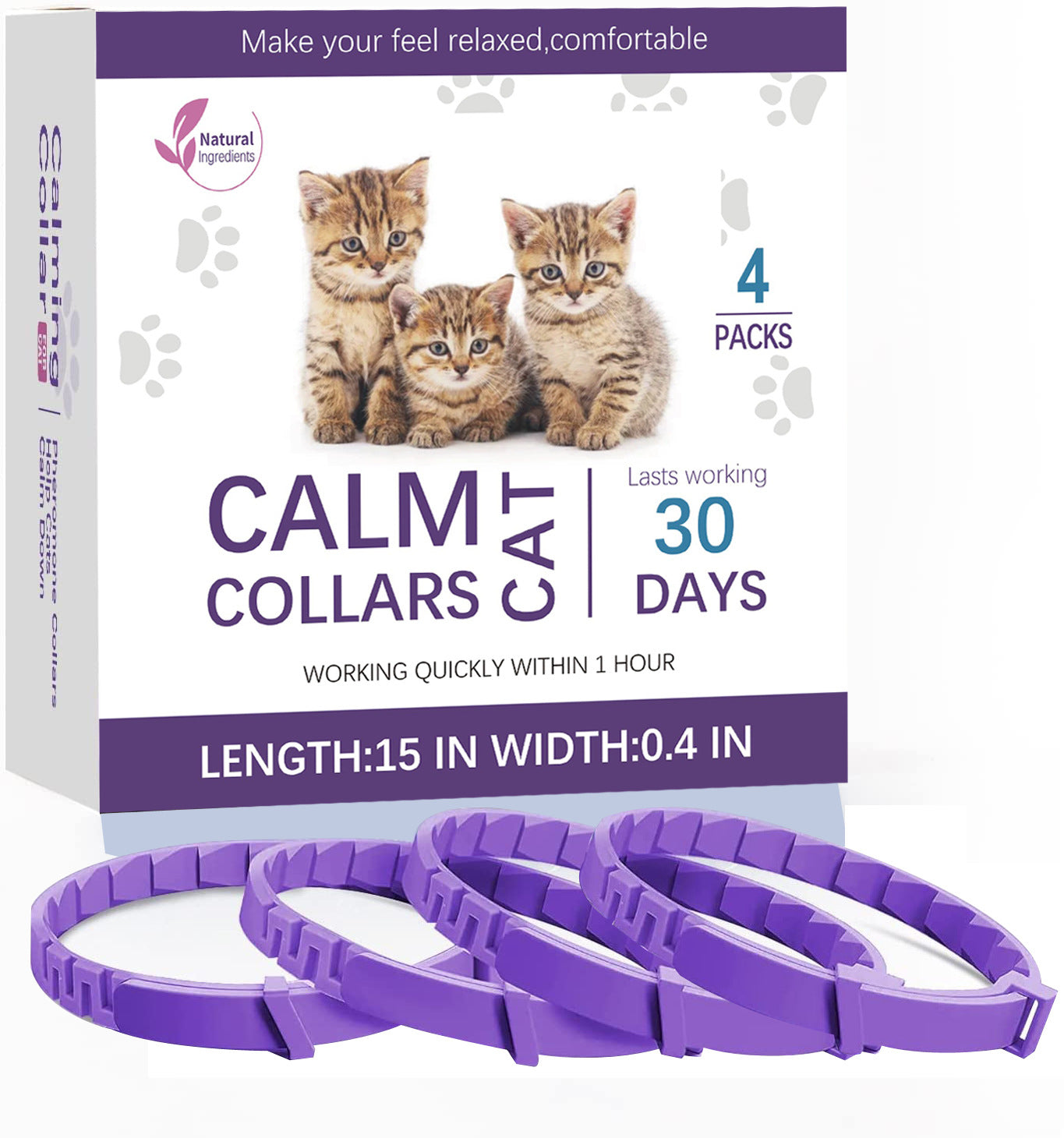 Pet Calming Collar Multi-Pack — Cats &amp; Dogs