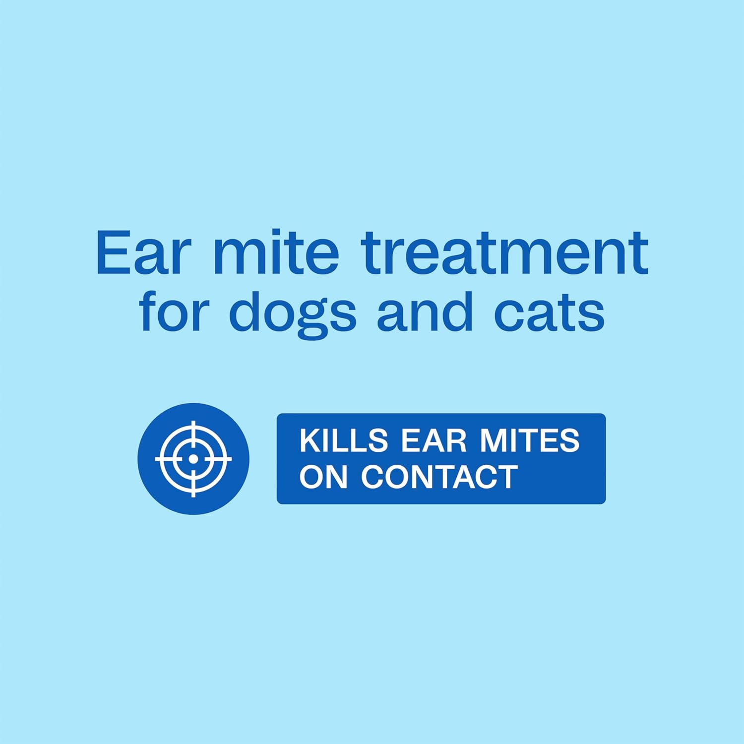 Adams Ear Mite Treatment for Dogs &amp; Cats 0.5oz Kills Mites Fast Soothes Pet Ear 3PCK