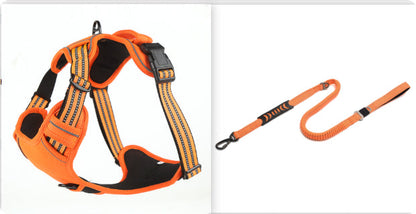 Reflective No-Pull Dog Harness Vest — Single &amp; Set Options