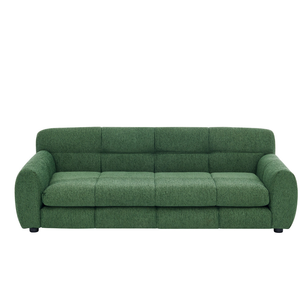 Soft and Comfortable Pet Bed for Big and Oversized Dogs - Olive Green