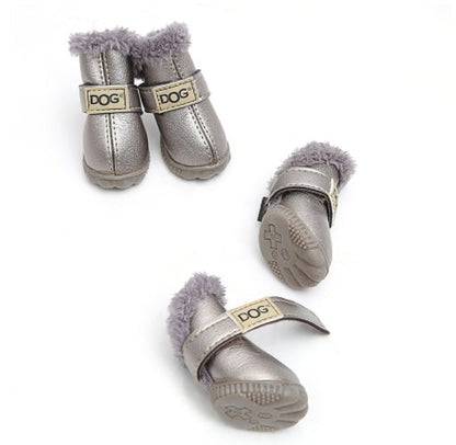 Dog Winter Snow Boots — 10 Colors, Sizes 1–5