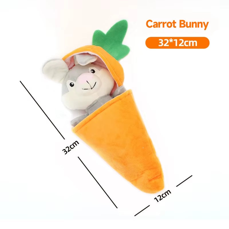 Interactive Squeaky Dog Toys For Puppies - Boredom Buster Chew Toys For Corgi &amp; Small Breeds, Durable Enrichment Sniffing