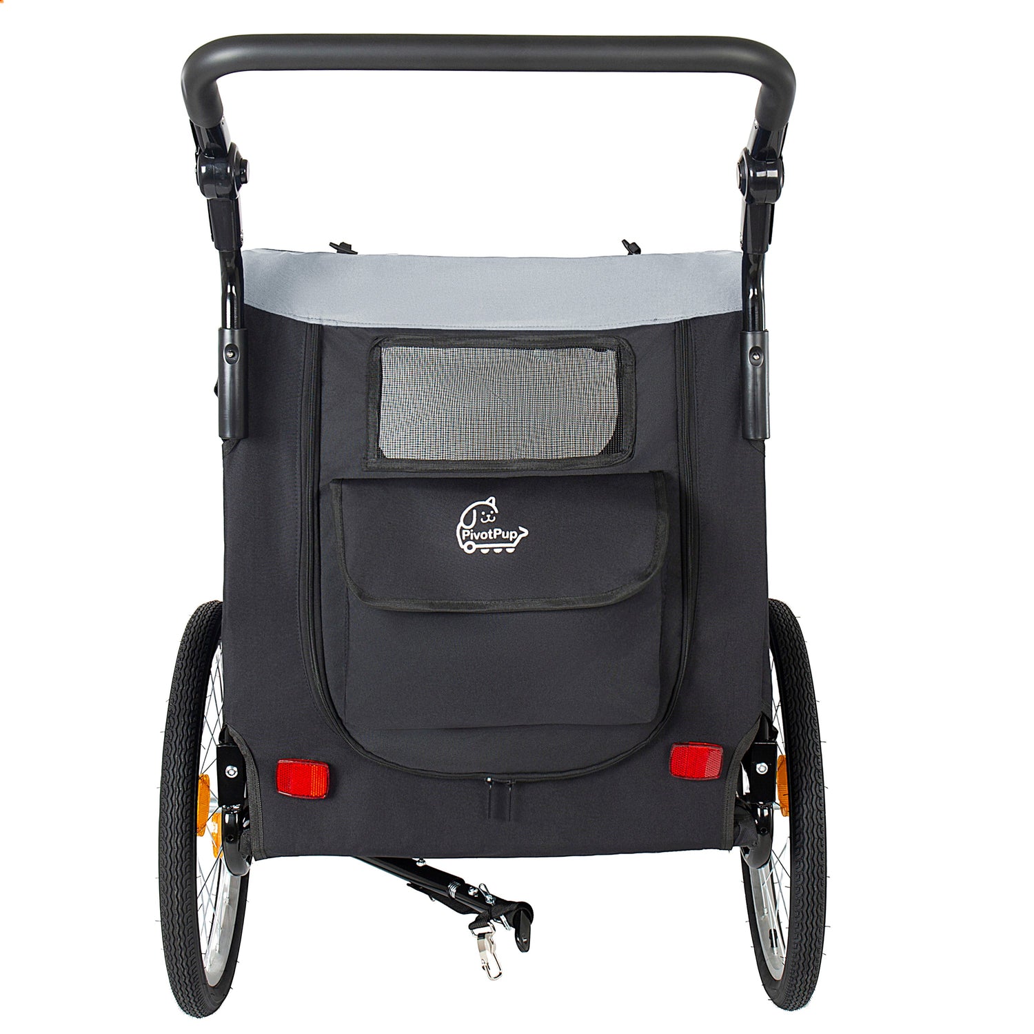 2-in-1 Bike Trailer &amp; Pet Stroller for Dogs up to 110lbs
