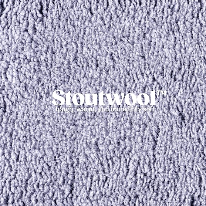 Stoutwool Indestructible Dog Bed - Fluffy Chew Proof Dog Crate Pad - Tough Kennel Pad for Aggressive Chewers - Ideal for Extra Small Breeds &amp; Fits 22-Inch Crate - 21"x12", Jacaranda