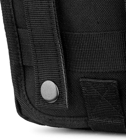 Scherber Premium IFAK Kit Trauma Pack | HSA/FSA Approved | Fully Stocked MOLLE Pouch w/CAT Tourniquet, HyFin Chest Seal, &amp; Israeli Bandage | Trauma Kit for Gunshot, Bleeding, Major Wound Care (Black)
