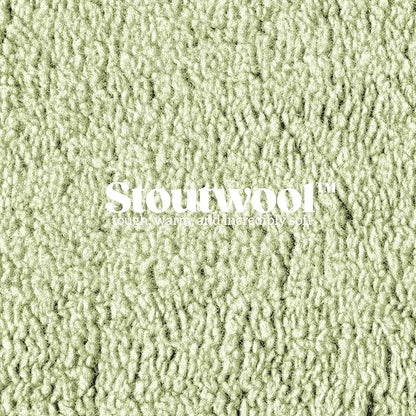 Stoutwool Indestructible Dog Bed - Fluffy Chew Proof Dog Crate Pad - Tough Kennel Pad for Aggressive Chewers - Ideal for Extra Large Breeds &amp; Fits 48-Inch Crate - 47"x29", Gleam