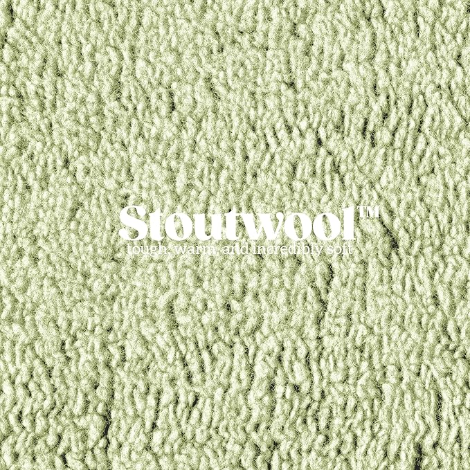 Stoutwool Indestructible Dog Bed - Fluffy Chew Proof Dog Crate Pad - Tough Kennel Pad for Aggressive Chewers - Washable, Ideal for Large Breeds &amp; Fits 42-Inch Crate - 41"x27", Gleam