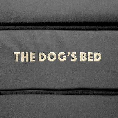 The Dog’s Bed, Orthopedic Standard Foam Waterproof Dog Bed with Standard Support, XL Grey with Black Trim, Waterproof, Supportive Dog Bed with Replaceable Covers, Veterinary Approved
