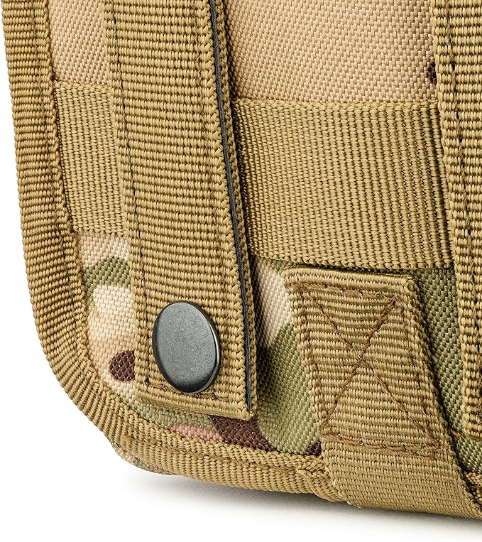 Scherber Premium IFAK Kit Trauma Pack Fully Stocked MOLLE Pouch w/CAT Tourniquet, HyFin Vent Chest Seal, &amp; Israeli Bandage Trauma Kit for Emergency, Gunshot, Bleeding, &amp; Major Wound Care (Camouflage)
