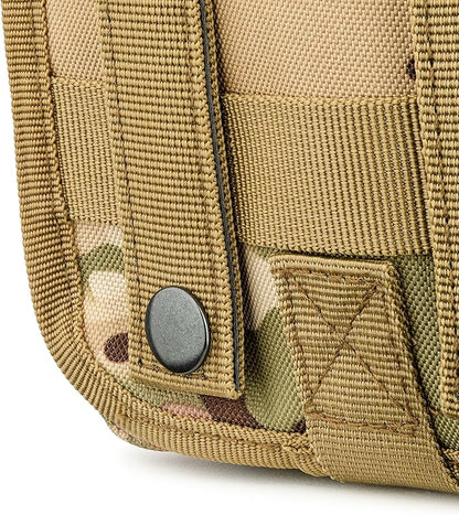 Scherber Premium IFAK Kit Trauma Pack Fully Stocked MOLLE Pouch w/CAT Tourniquet, HyFin Vent Chest Seal, &amp; Israeli Bandage Trauma Kit for Emergency, Gunshot, Bleeding, &amp; Major Wound Care (Camouflage)