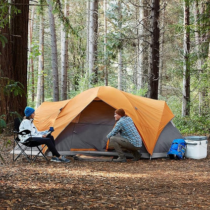 Amazon Basics Camping Tent, 3-Season Dome Design with Rainfly