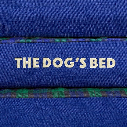 The Dog’s Bed, Med Black Watch Tartan 30x23.5, Memory Foam, Pain Relief: Arthritis, Hip &amp; Elbow Dysplasia, Post Surgery, Lameness, Supportive, Calming, Waterproof Washable Cover, Veterinary Approved