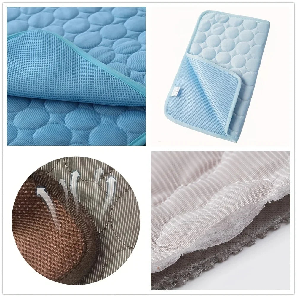 Dog Cooling Mat – Pet Cooling Pad for Dogs &amp; Cats