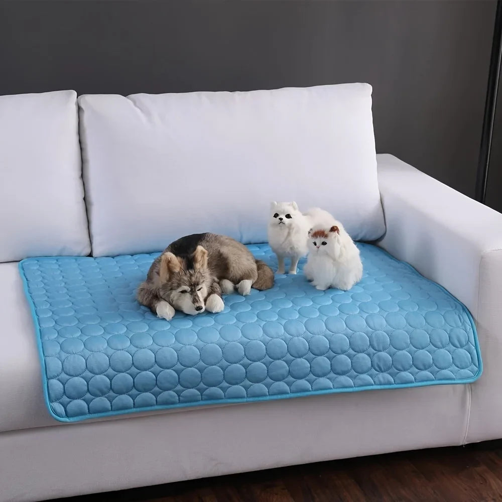 Dog Cooling Mat – Pet Cooling Pad for Dogs &amp; Cats
