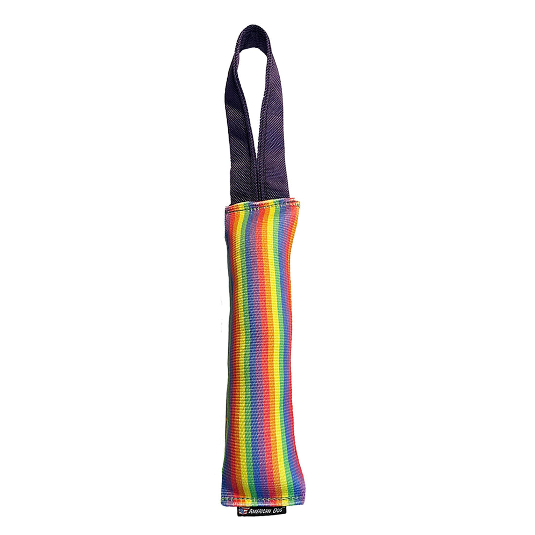 Fire Hose Rainbow Dog Toy Tug
