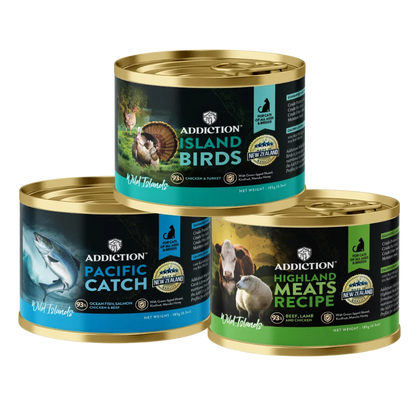 Wild Islands Canned Cat Food Mix Flavor Bundle 185g