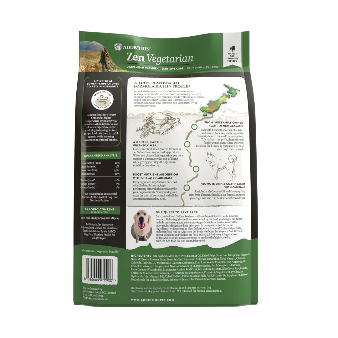 Zen Vegetarian Dry Dog Food