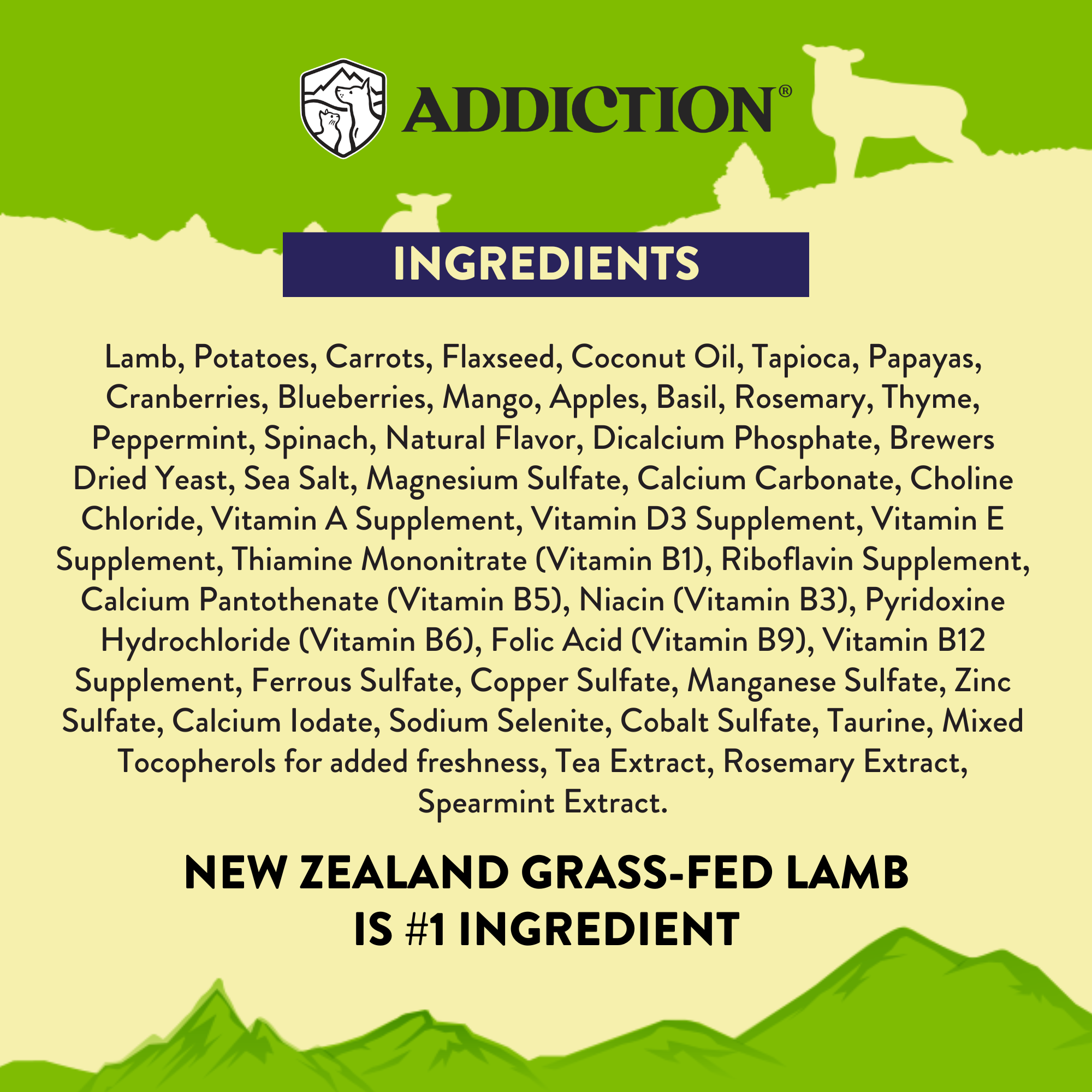 Herbed Lamb &amp; Potatoes Air-Dried Dog Food