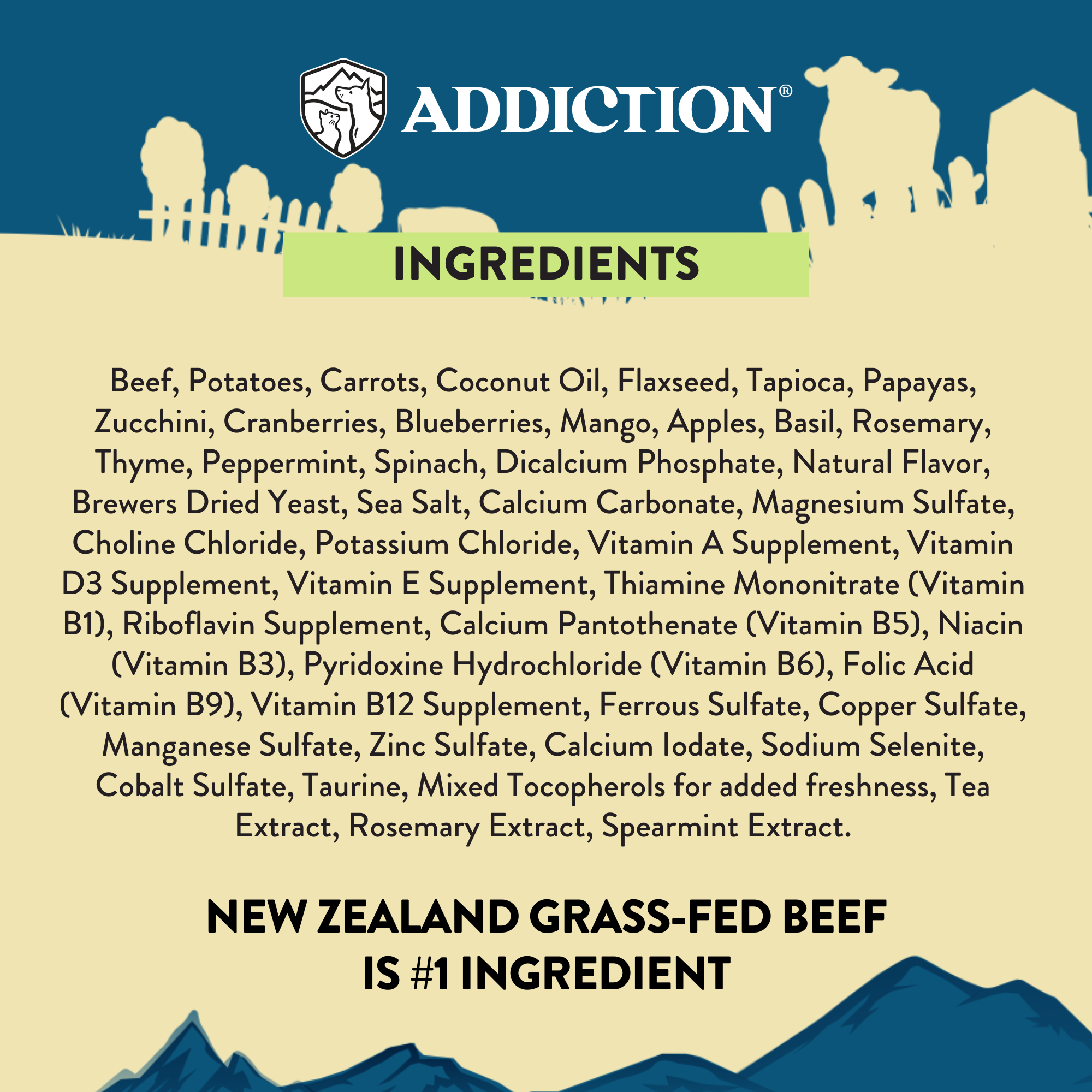 Steakhouse Beef &amp; Zucchini Air-Dried Dog Food