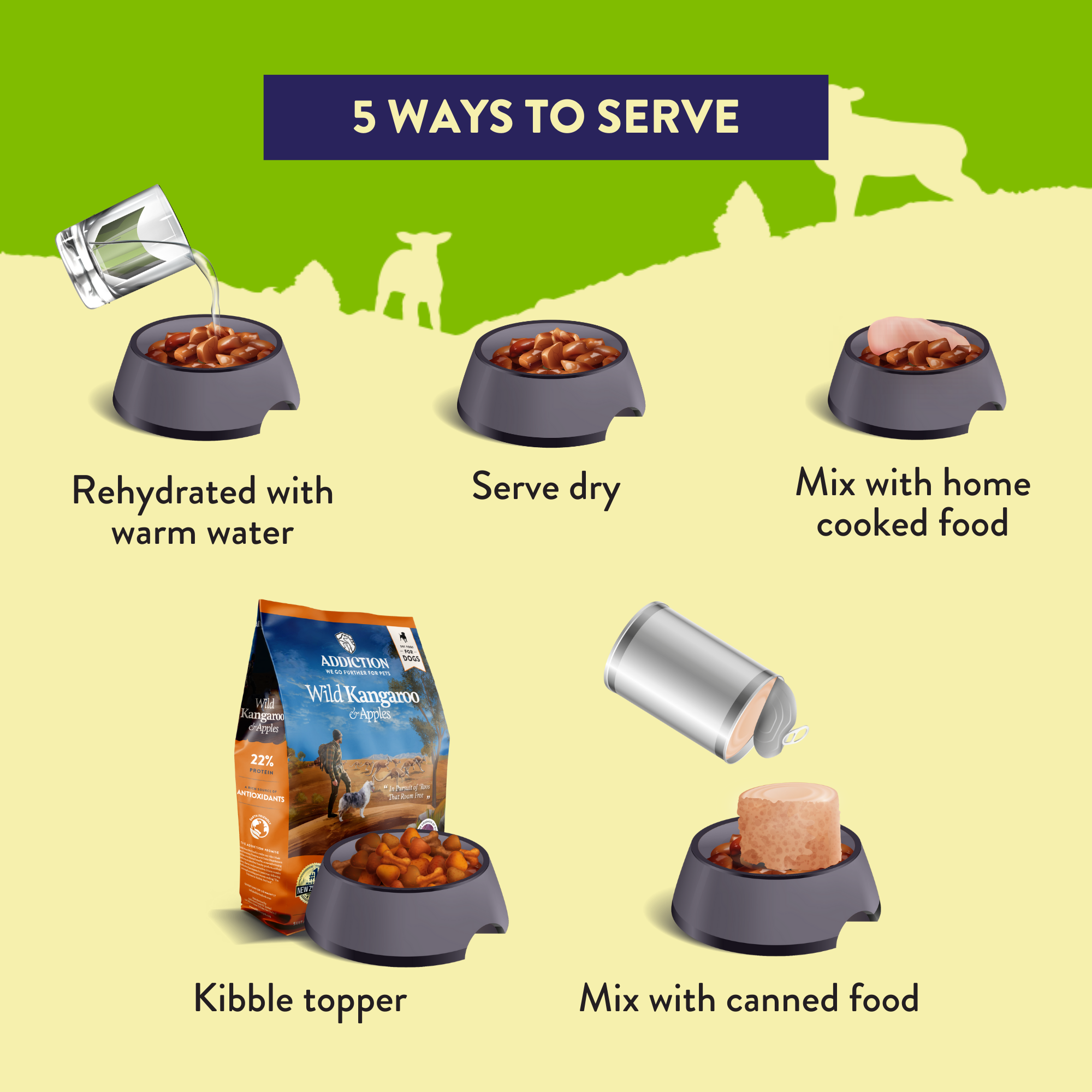 Herbed Lamb &amp; Potatoes Air-Dried Dog Food
