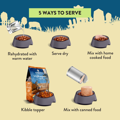 Steakhouse Beef &amp; Zucchini Air-Dried Dog Food