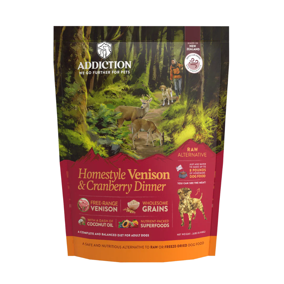 Homestyle Venison &amp; Cranberry Dinner Air-Dried Dog Food
