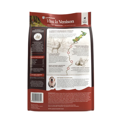 Viva La Venison Dry Dog Food