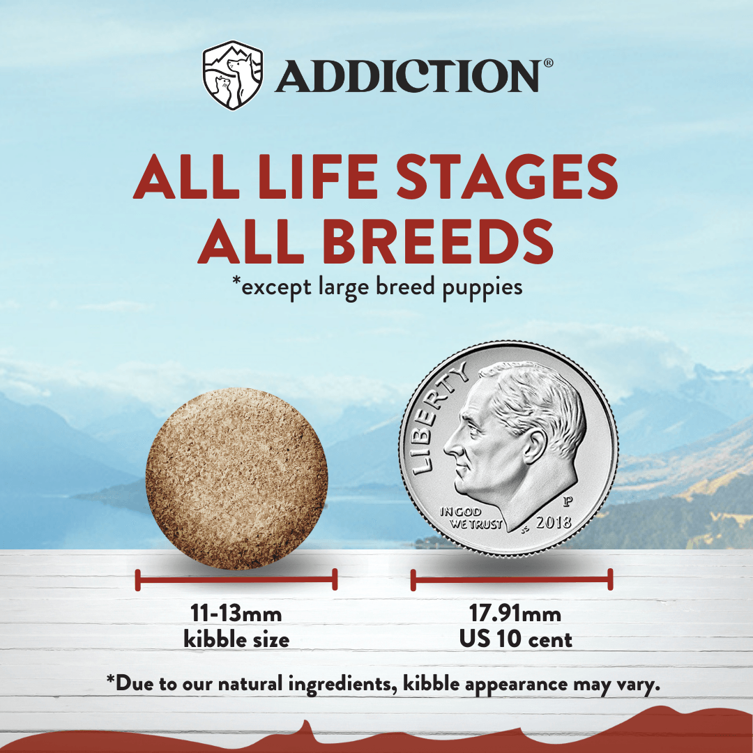 Addiction Viva La Venison Dog Food &amp; Treats Bundle