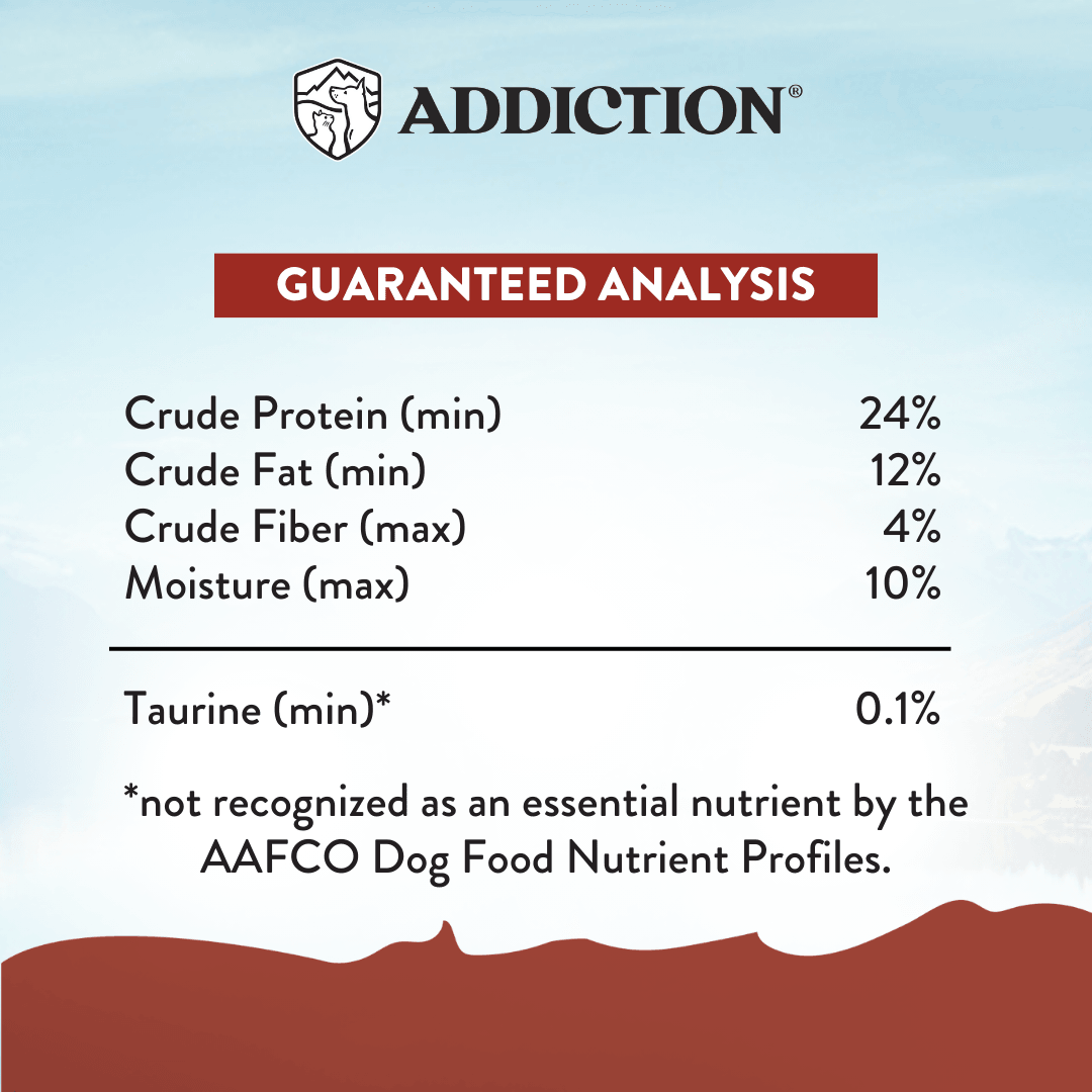 Addiction Viva La Venison Dog Food &amp; Treats Bundle