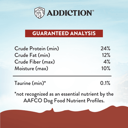Addiction Viva La Venison Dog Food &amp; Treats Bundle