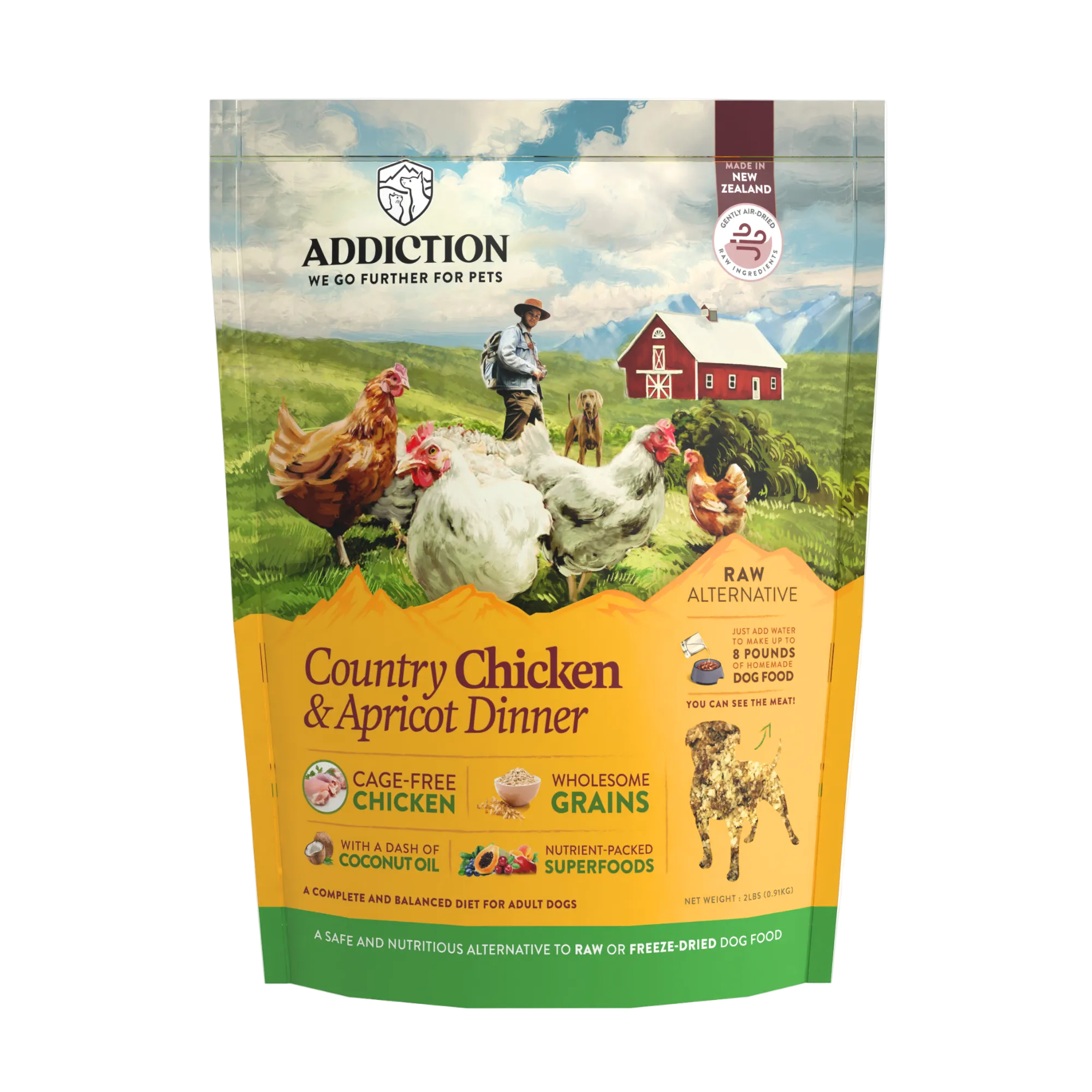 Country Chicken &amp; Apricot Air-Dried Dog Food