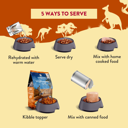 Addiction Kangaroo Dog Food &amp; Treats Bundle