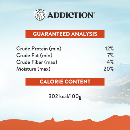 Addiction Venison Air-Dried Dog Food &amp; Treats Duo