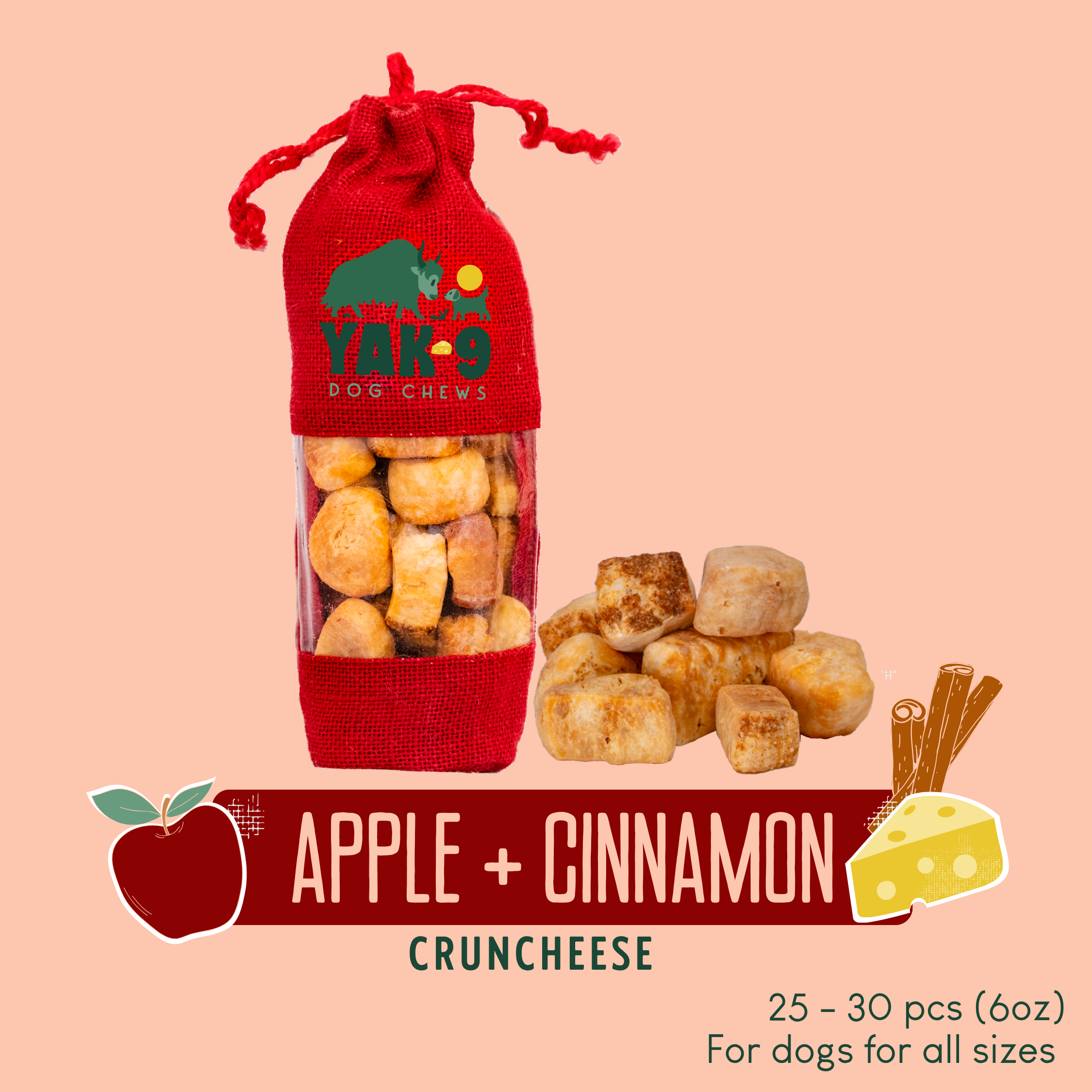 Apple &amp; Cinnamon Chews for Dogs