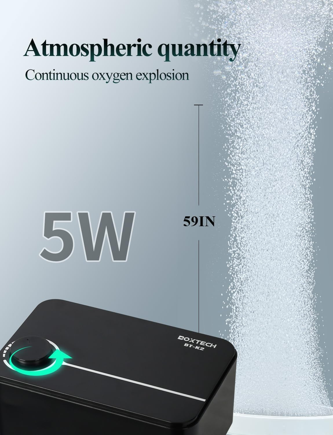 Aquarium Air Pump 5W 10W Ultra Quiet Dual Outlet Fish Tank Bubbler Aerator