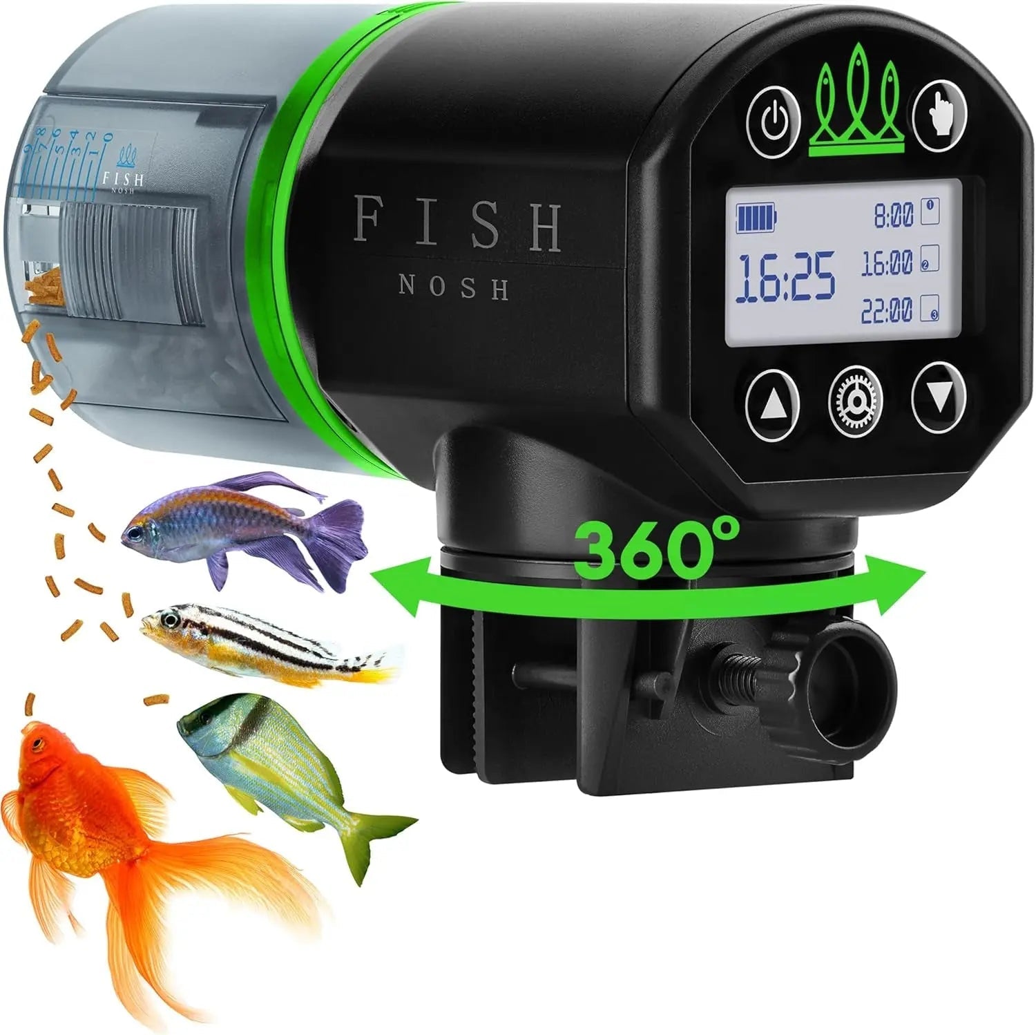 Automatic Fish Feeder with Timer Programmable Aquarium Food Dispenser