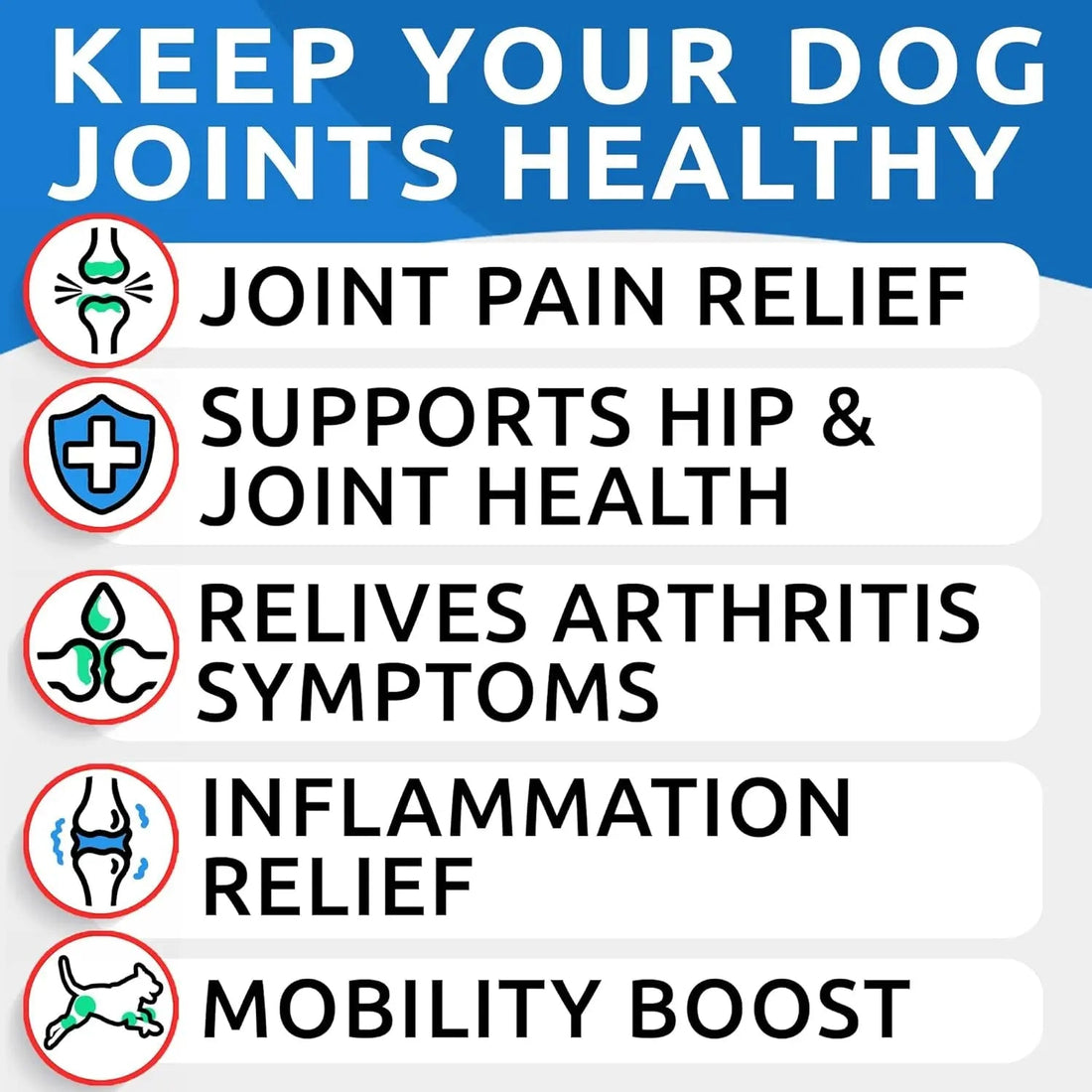 BARK&amp;SPARK Liquid or Chews Glucosamine Joint Supplement for Dogs Mobility