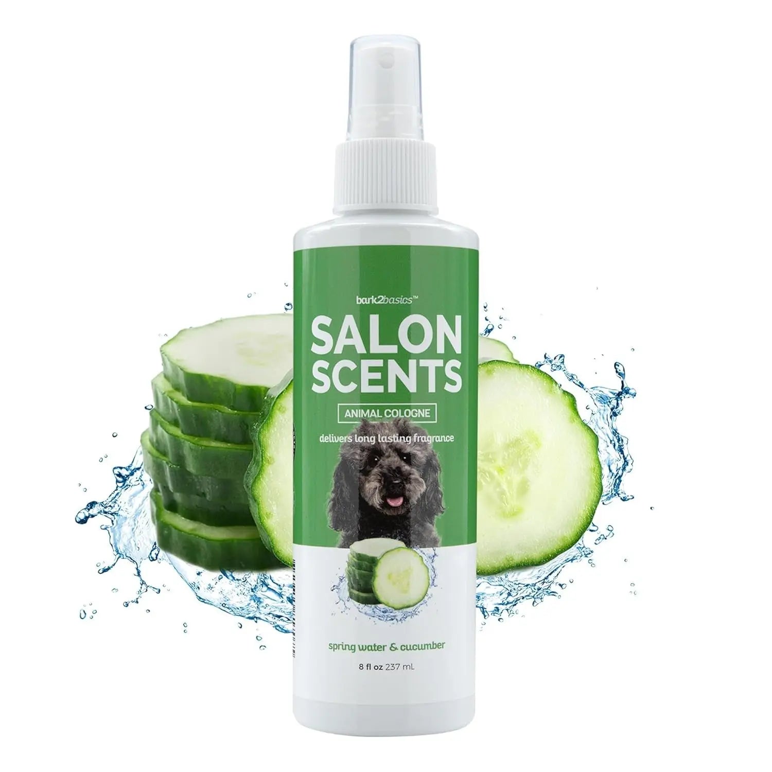 Bark2Basics Long Lasting Scents Professional Pet Cologne for Dogs &amp; Cats, 8oz