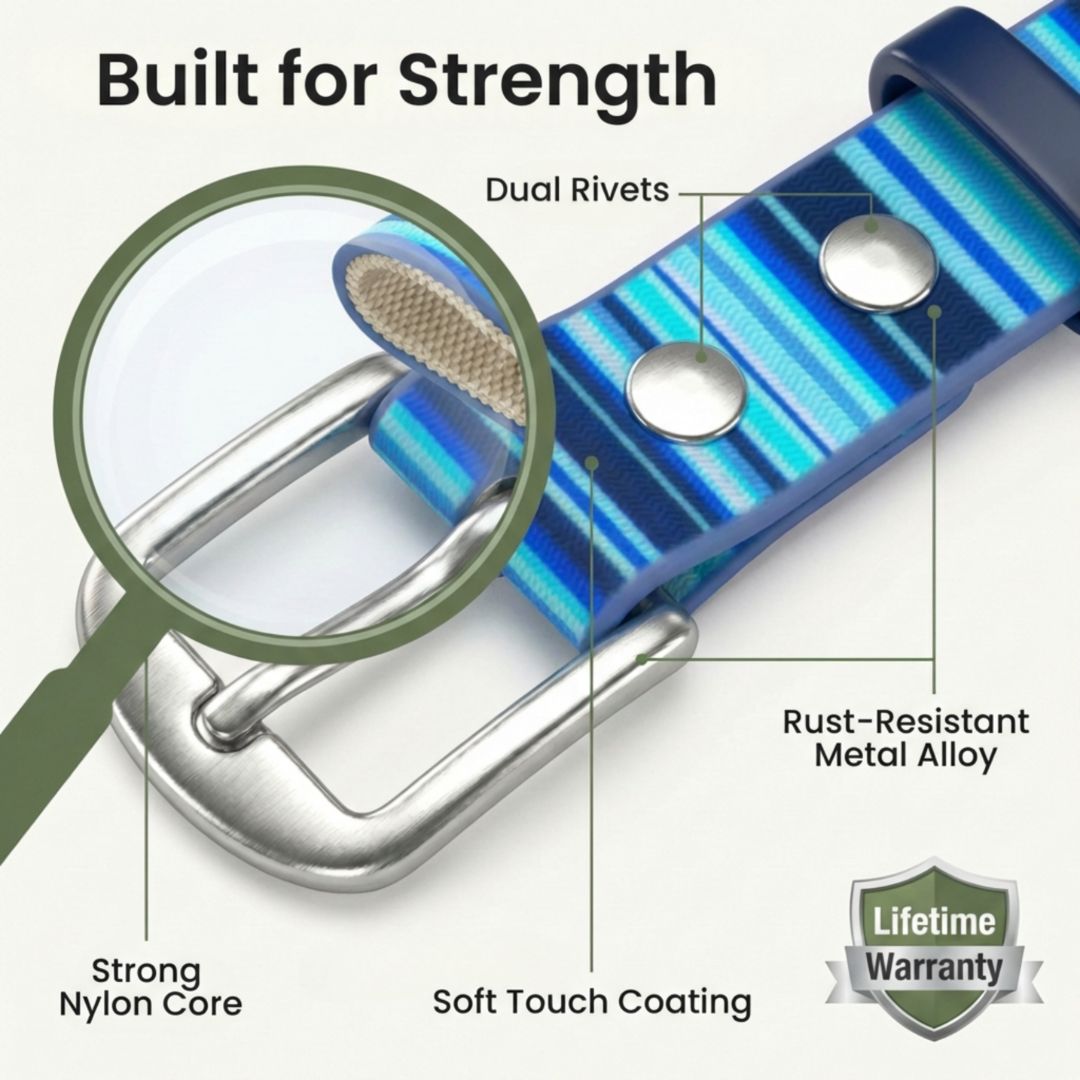 Waterproof Dog Collars – Washable Dog Collar, Stink-Proof &amp; Durable