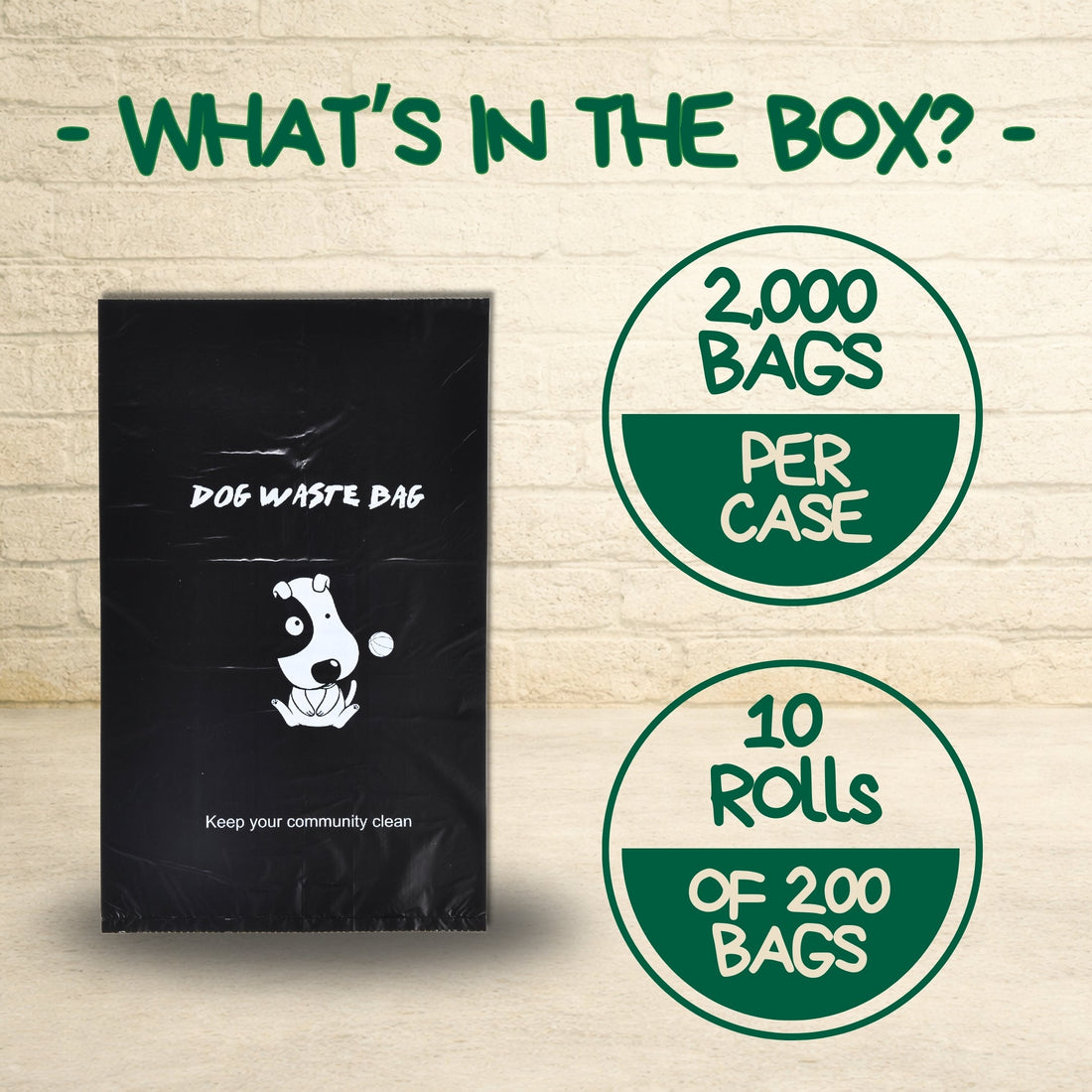 Recycled - Roll Bags ($)