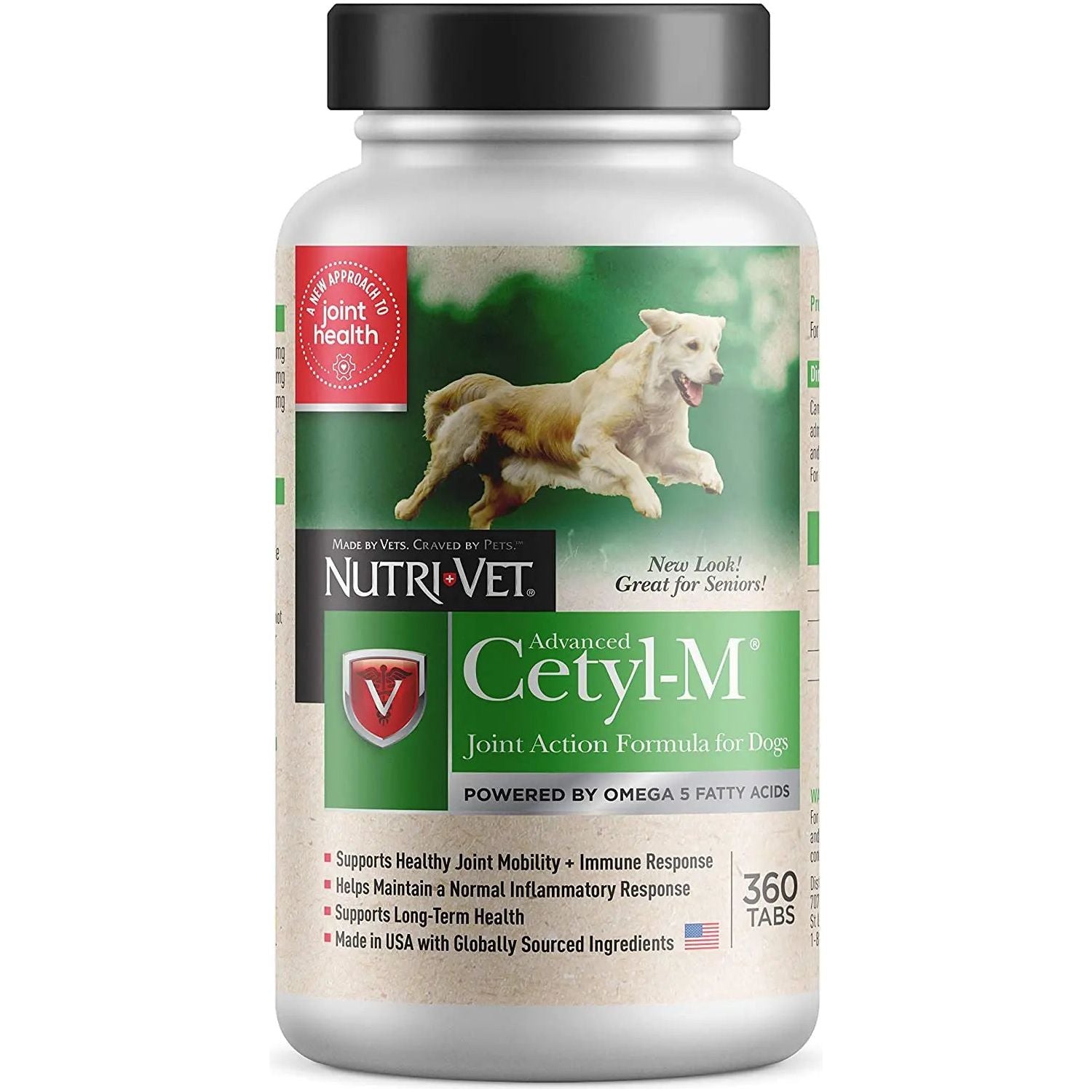 Cetyl M Advance Healthy Hips &amp; Joints Action Care for Dogs 360 Tablets